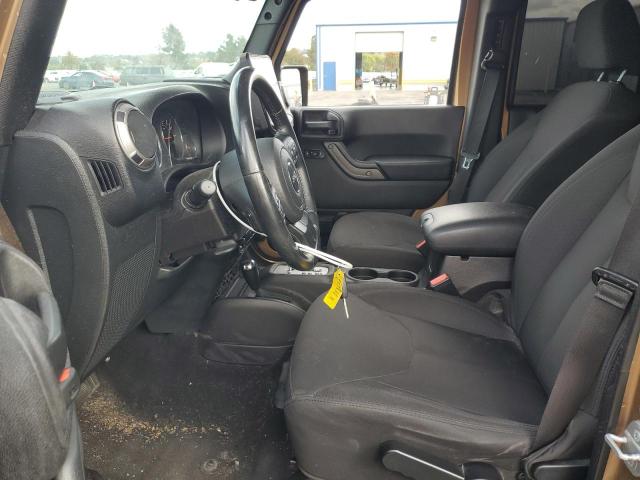 1C4BJWDG7FL605706 - 2015 JEEP WRANGLER U SPORT BROWN photo 7