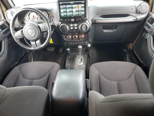 1C4BJWDG7FL605706 - 2015 JEEP WRANGLER U SPORT BROWN photo 8