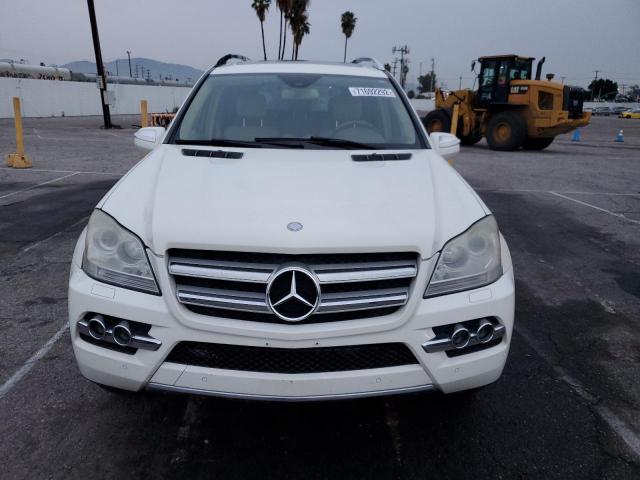 4JGBF7BE2AA570050 - 2010 MERCEDES-BENZ GL 450 4MATIC WHITE photo 5