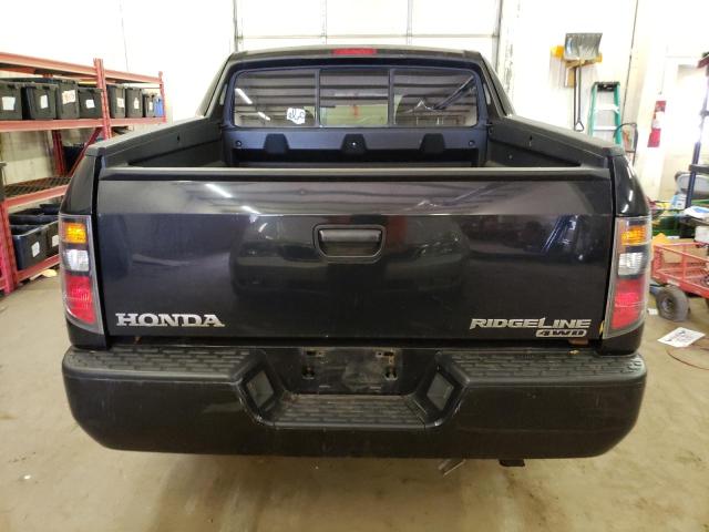 2HJYK162X6H512859 - 2006 HONDA RIDGELINE RT BLACK photo 6