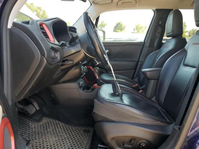 ZACCJBCBXHPF96159 - 2017 JEEP RENEGADE TRAILHAWK BLUE photo 7