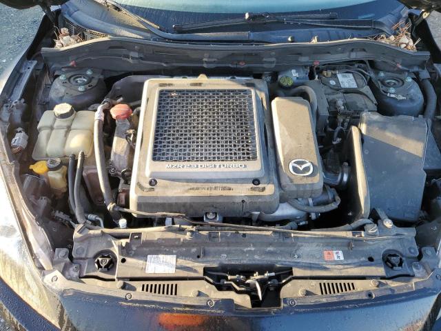 JM1BL1L40C1530715 - 2012 MAZDA SPEED 3 BLACK photo 11