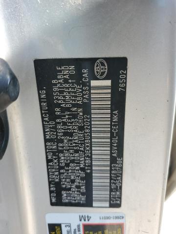 4T1BF3EKXBU582022 - 2011 TOYOTA CAMRY BASE فضي صورة 13