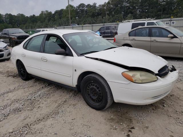 1FAFP52262A175387 - 2002 FORD TAURUS LX WHITE photo 4