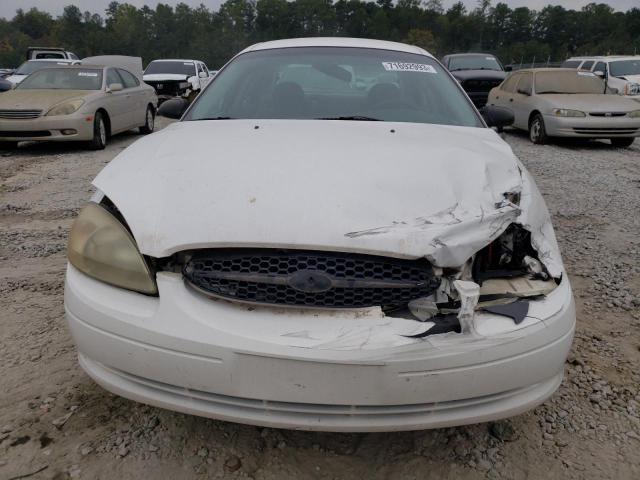 1FAFP52262A175387 - 2002 FORD TAURUS LX WHITE photo 5