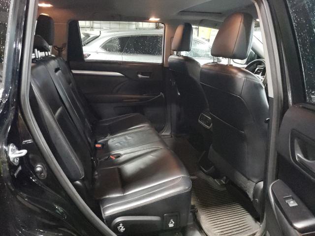 5TDJKRFH4ES009837 - 2014 TOYOTA HIGHLANDER XLE BLACK photo 10