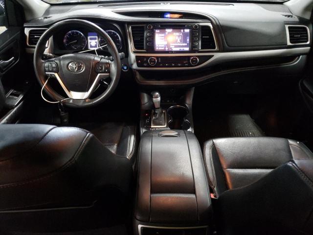 5TDJKRFH4ES009837 - 2014 TOYOTA HIGHLANDER XLE BLACK photo 8