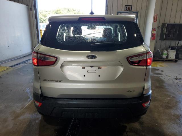 MAJ6S3FL3LC332692 - 2020 FORD ECOSPORT S SILVER photo 6