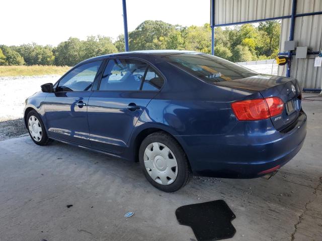 3VWDP7AJ4CM330350 - 2012 VOLKSWAGEN JETTA SE BLUE photo 2