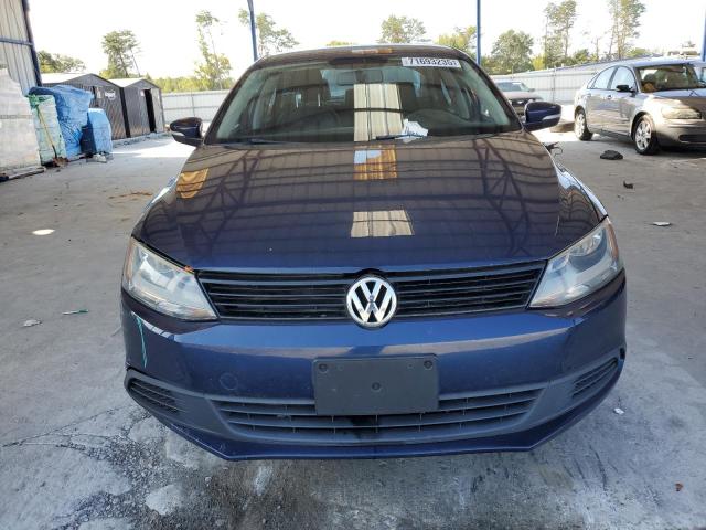 3VWDP7AJ4CM330350 - 2012 VOLKSWAGEN JETTA SE BLUE photo 5