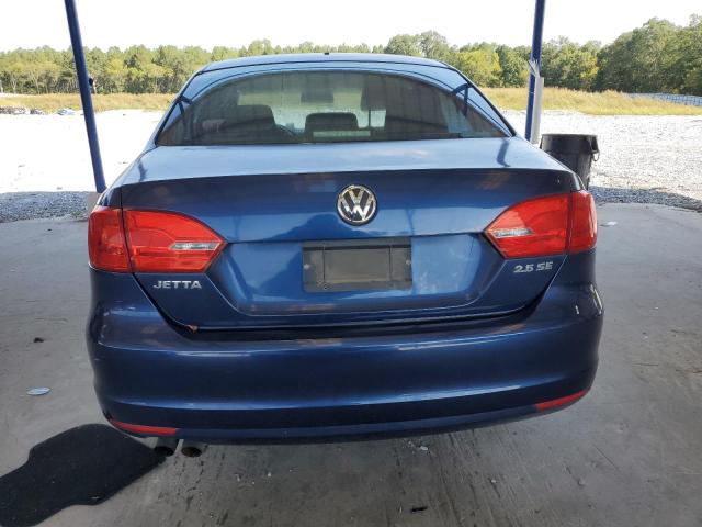 3VWDP7AJ4CM330350 - 2012 VOLKSWAGEN JETTA SE BLUE photo 6