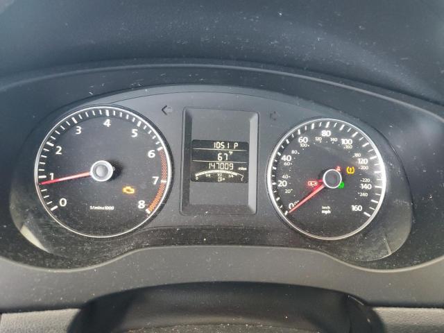 3VWDP7AJ4CM330350 - 2012 VOLKSWAGEN JETTA SE BLUE photo 9