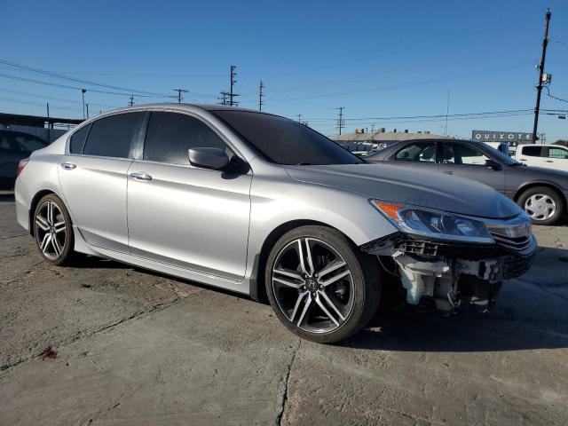 1HGCR2F5XGA180059 - 2016 HONDA ACCORD SPORT فضي صورة 4