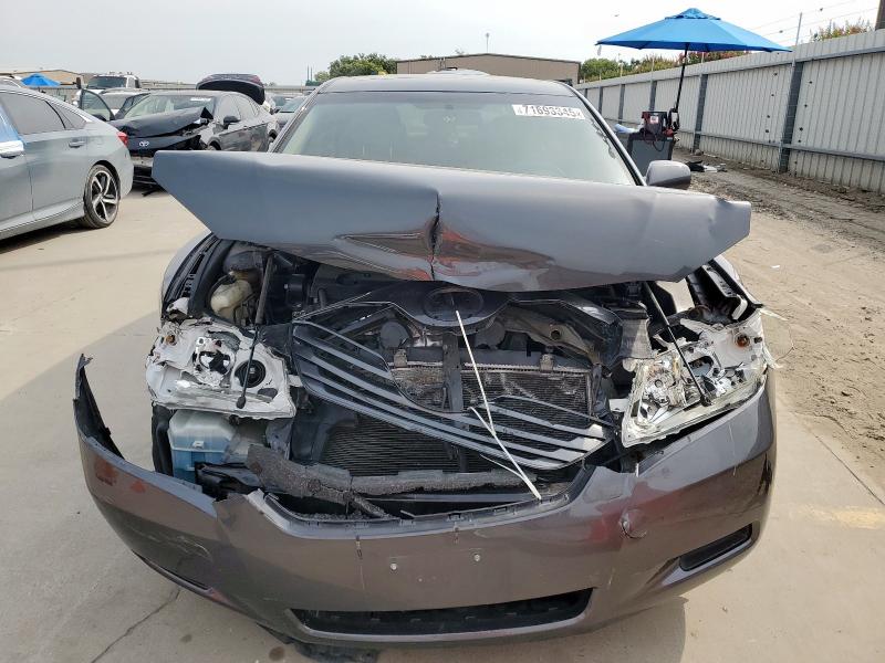 4T1BE46K89U804414 - 2009 TOYOTA CAMRY BASE CHARCOAL photo 5