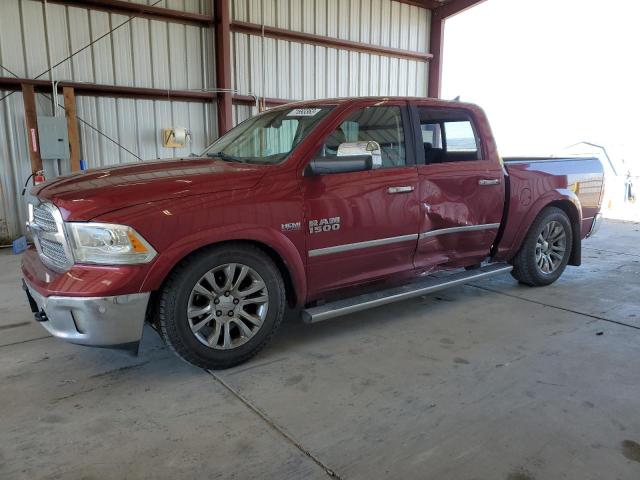 1C6RR7PT0FS660517 - 2015 RAM 1500 LONGHORN BURGUNDY photo 1