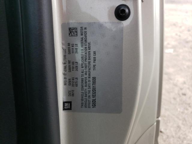 1G6DL1E32D0178938 - 2013 CADILLAC CTS PERFORMANCE COLLECTION Бежевый фото 13