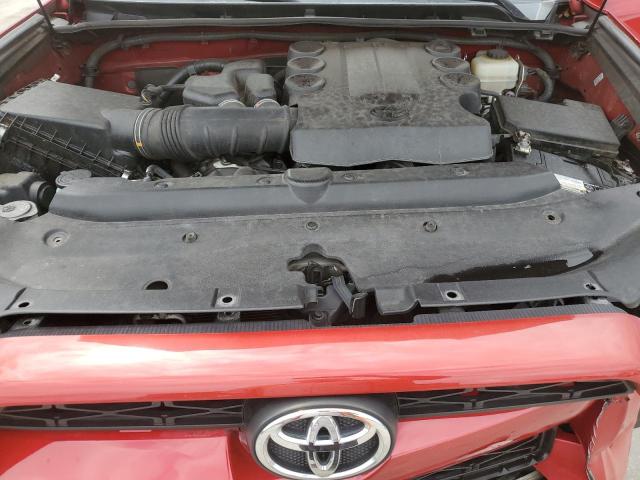 JTEZU5JR3E5073536 - 2014 TOYOTA 4RUNNER SR5 Қызыл фото 12