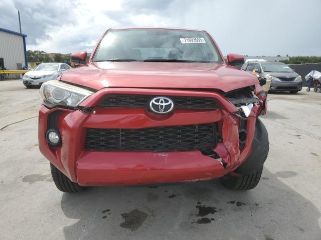 JTEZU5JR3E5073536 - 2014 TOYOTA 4RUNNER SR5 Қызыл фото 5