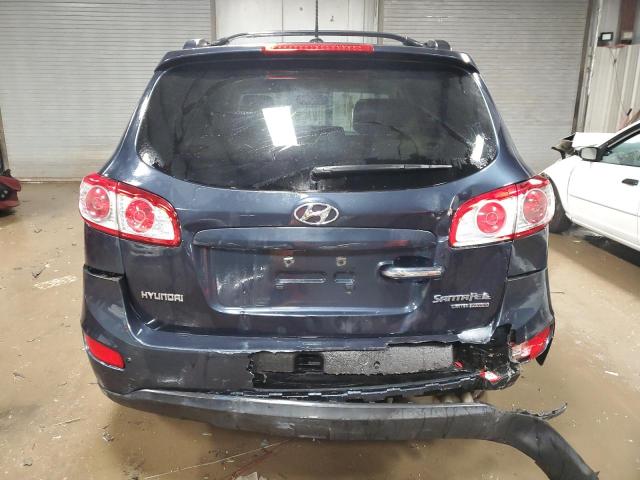 5XYZKDAG7BG063159 - 2011 HYUNDAI SANTA FE LIMITED BLUE photo 6