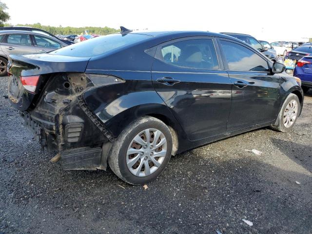 KMHDH4AE8DU598912 - 2013 HYUNDAI ELANTRA GLS BLACK photo 3