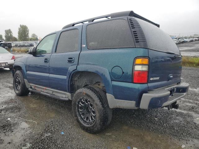 1GNEK13TX5R216010 - 2005 CHEVROLET TAHOE K1500 BLUE photo 2