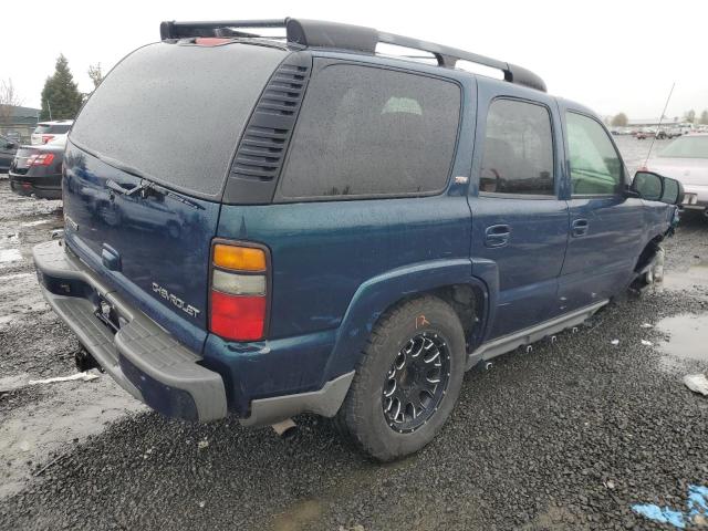 1GNEK13TX5R216010 - 2005 CHEVROLET TAHOE K1500 BLUE photo 3