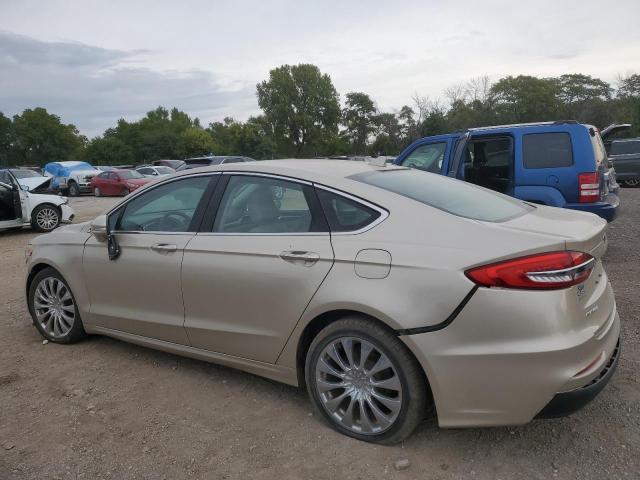 3FA6P0CD5KR153647 - 2019 FORD FUSION SEL 金色 照片 2