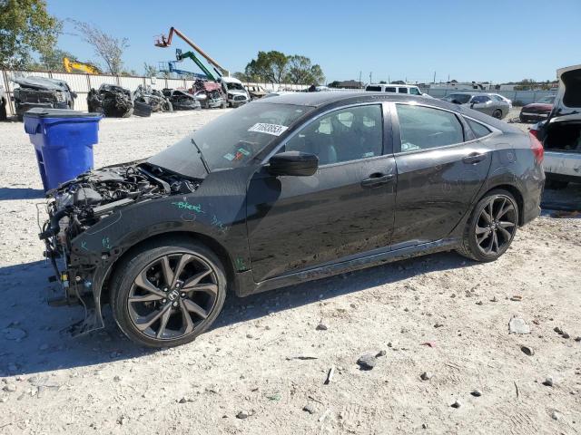 2HGFC2F87LH566927 - 2020 HONDA CIVIC SPORT 黑色 照片 1