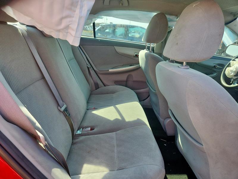 1NXBU4EE7AZ238149 - 2010 TOYOTA COROLLA BASE 勃艮第红 照片 10