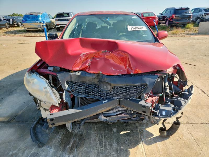 1NXBU4EE7AZ238149 - 2010 TOYOTA COROLLA BASE 勃艮第红 照片 5