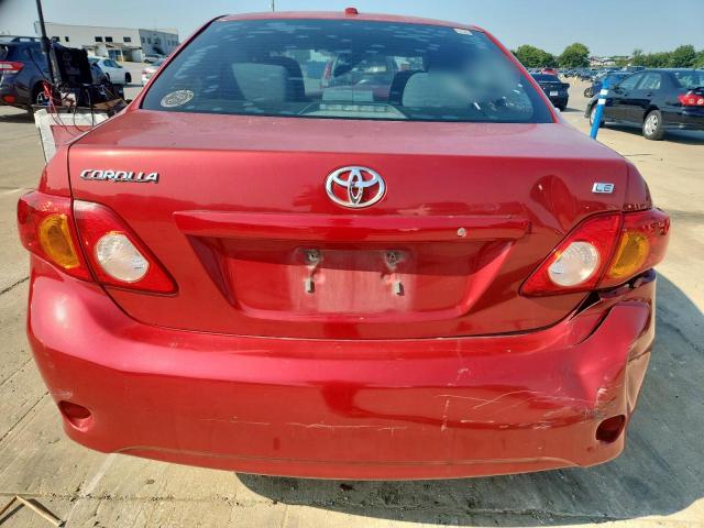 1NXBU4EE7AZ238149 - 2010 TOYOTA COROLLA BASE 勃艮第红 照片 6