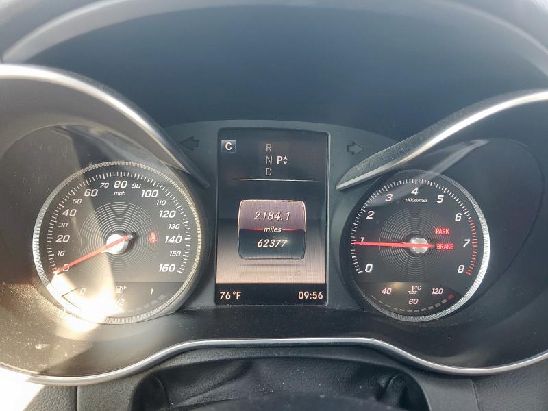 55SWF4KB8GU110917 - 2016 MERCEDES-BENZ C 300 4MATIC BLACK photo 9