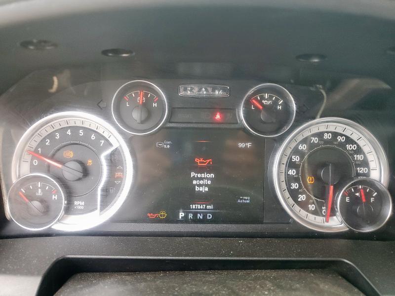 1C6RR6TT2ES222404 - 2014 RAM 1500 SLT WHITE photo 9