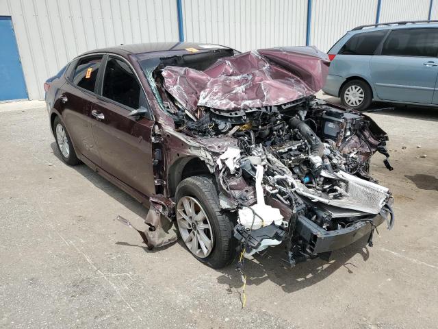 5XXGT4L31JG247501 - 2018 KIA OPTIMA LX BURGUNDY photo 4
