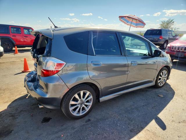 JHMGE8H50DC033727 - 2013 HONDA FIT SPORT ნაცრისფერი ფოტო 3