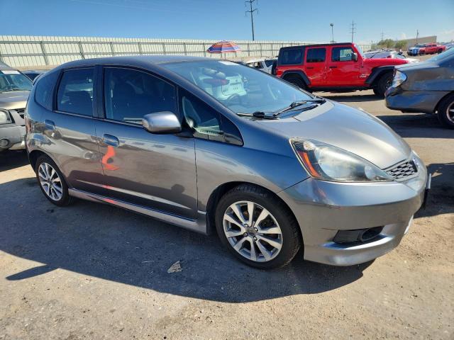 JHMGE8H50DC033727 - 2013 HONDA FIT SPORT ნაცრისფერი ფოტო 4