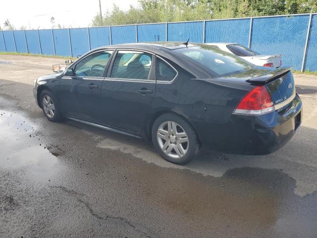2G1WB5EK7B1241470 - 2011 CHEVROLET IMPALA LT BLACK photo 2