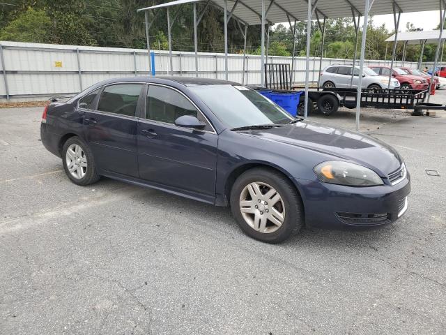 2G1WG5E30C1234307 - 2012 CHEVROLET IMPALA LT BLUE photo 4
