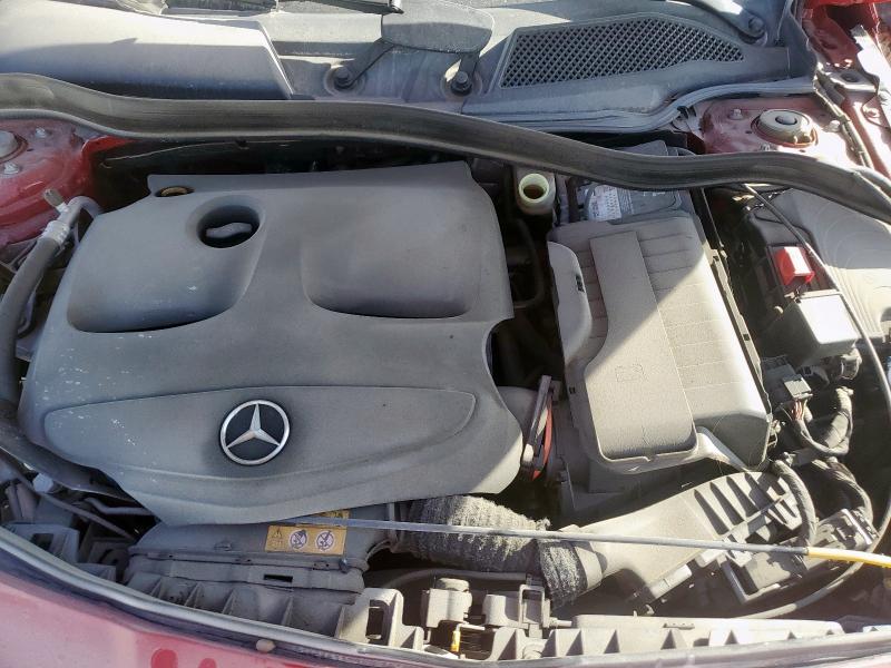 WDDSJ4GB3KN723440 - 2019 MERCEDES-BENZ CLA 250 4MATIC RED photo 11