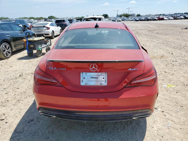 WDDSJ4GB3KN723440 - 2019 MERCEDES-BENZ CLA 250 4MATIC RED photo 6