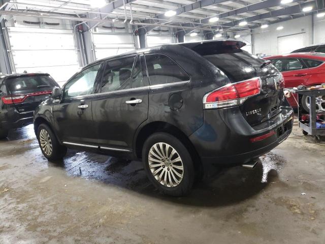 2LMDJ8JK0BBJ02431 - 2011 LINCOLN MKX BLACK photo 2