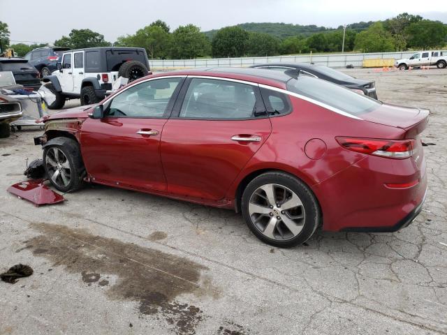 5XXGT4L35KG297657 - 2019 KIA OPTIMA LX MAROON photo 2