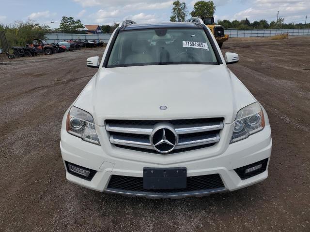 WDCGG8HB1AF474451 - 2010 MERCEDES-BENZ GLK 350 4MATIC WHITE photo 5