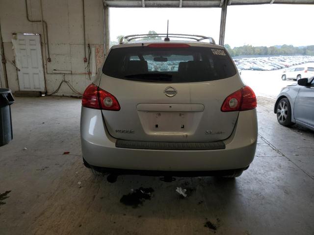 JN8AS58V98W400079 - 2008 NISSAN ROGUE S SILVER photo 6