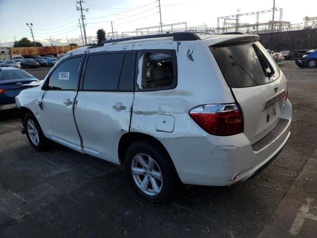 5TDJK3EH7AS011512 - 2010 TOYOTA HIGHLANDER SE WHITE photo 2