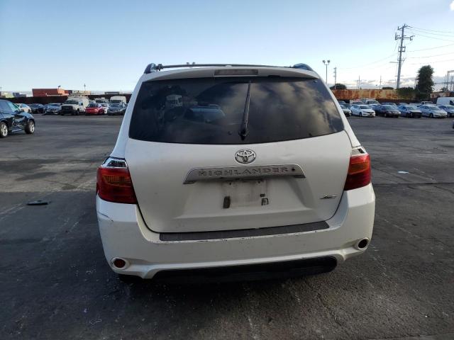 5TDJK3EH7AS011512 - 2010 TOYOTA HIGHLANDER SE WHITE photo 6