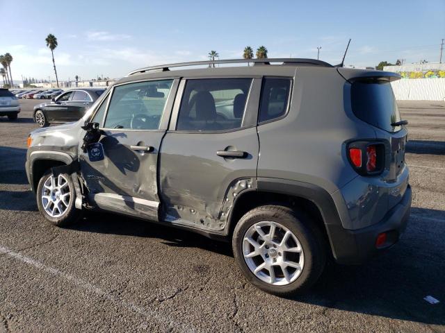 ZACNJDAB6MPN09730 - 2021 JEEP RENEGADE SPORT GRAY photo 2