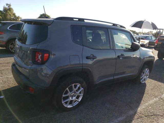 ZACNJDAB6MPN09730 - 2021 JEEP RENEGADE SPORT GRAY photo 3