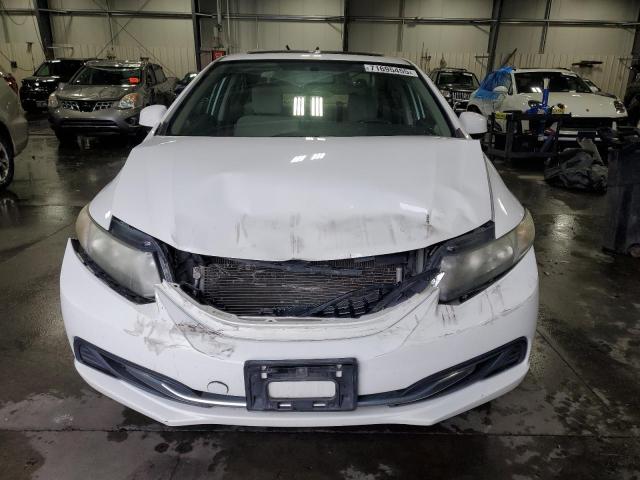 2HGFB2F82DH544063 - 2013 HONDA CIVIC EX Ақ фото 5
