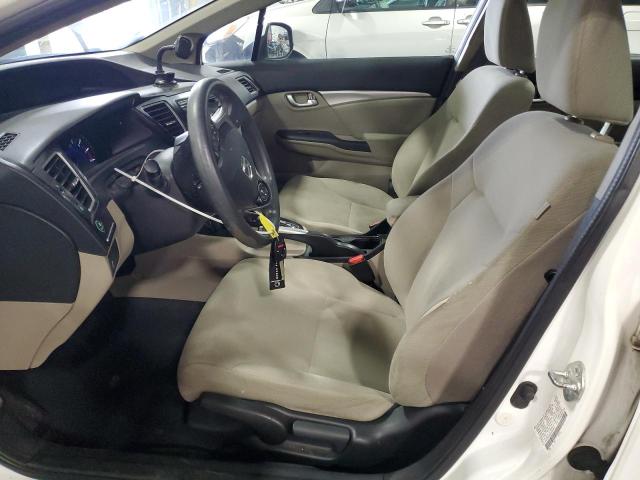 2HGFB2F82DH544063 - 2013 HONDA CIVIC EX Ақ фото 7